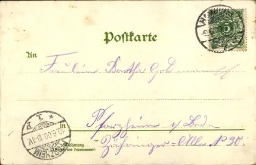 Litho Hamburg, Neues Rathaus, Ratsweinkeller, Ehrenbürger