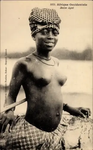 CPA Afrique Occidentale, Jeune Agni