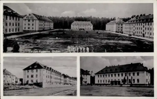 Ak Gießen an der Lahn Hessen, Verdun-Kaserne