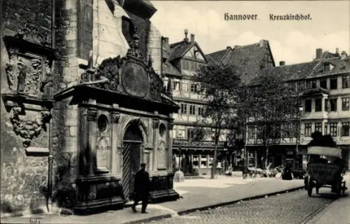 Ak Hannover, Kreuzkirchhof
