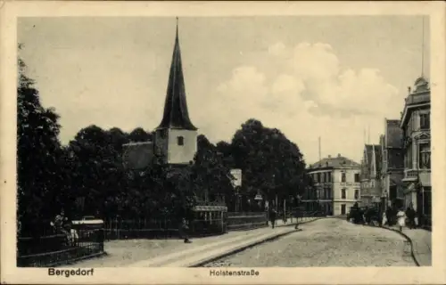 Ak Hamburg Bergedorf, Holstenstraße