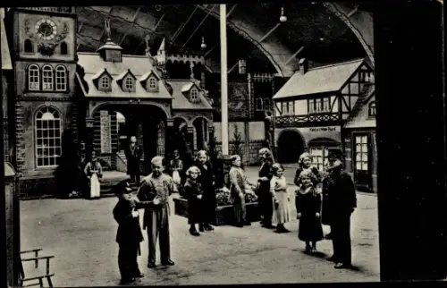 Ak Schaefer's Märchenstadt Lilliput, Liliputaner