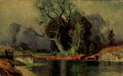 Künstler Ak Meinzold, G. M., Herbststurm