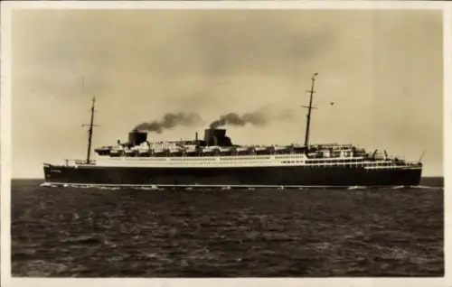 Ak Dampfer Europa, Norddeutscher Lloyd Bremen, Vierschraubenturbinenschnelldampfer