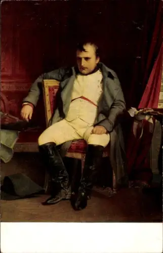 Künstler Ak Delaroche, Napoleon Bonaparte, Portrait