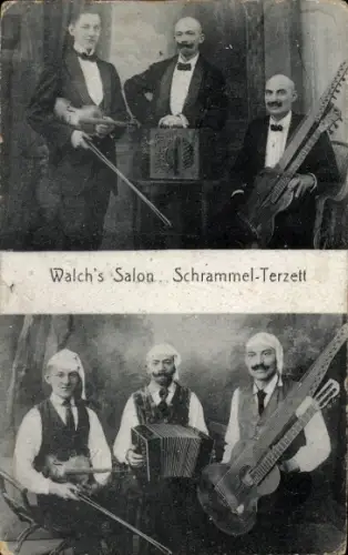 Ak Walchs Salon, Schrammel-Terzett