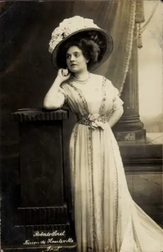 Ak Schauspielerin Roberta Sorel, Portrait, Moral
