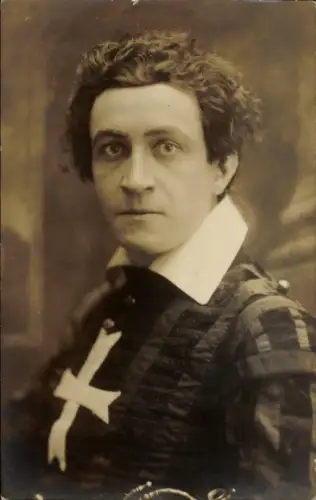 Ak Schauspieler Ebert als Marquis von Posa, Portrait