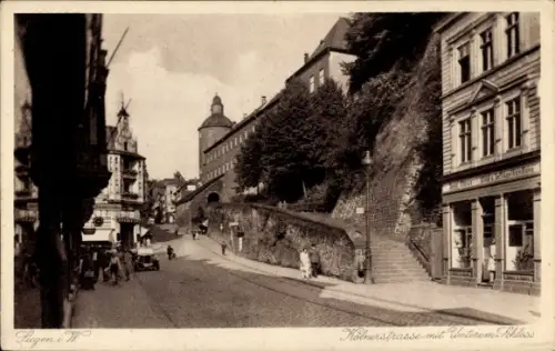 Ak Siegen in Westfalen, Kölnerstraße, Unteres Schloss, Siegen
