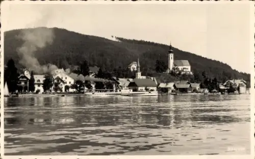 Ak Attersee am Attersee Oberösterreich, Gesamtansicht
