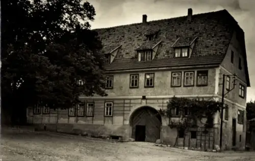 Ak Kranichfeld in Thüringen, Gebäude