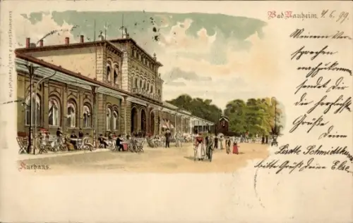 Litho Bad Nauheim in Hessen, Kurhaus