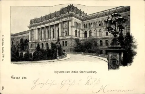 Ak Berlin Charlottenburg, Polytechnikum