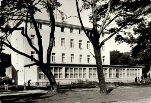 Ak Ostseebad Heringsdorf auf Usedom, FDGB-Erholungsheim Erich Wirth