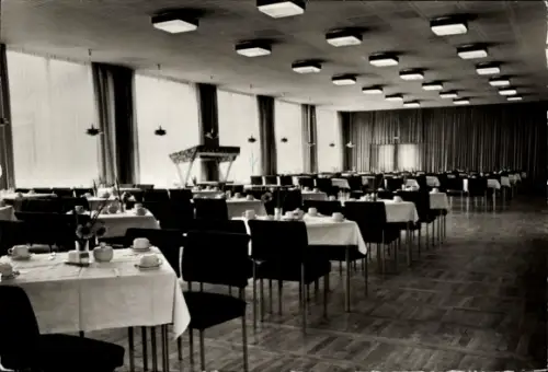 Ak Ostseebad Sellin auf Rügen,  FDGB-Erholungsheim Klubhaus, Speisesaal