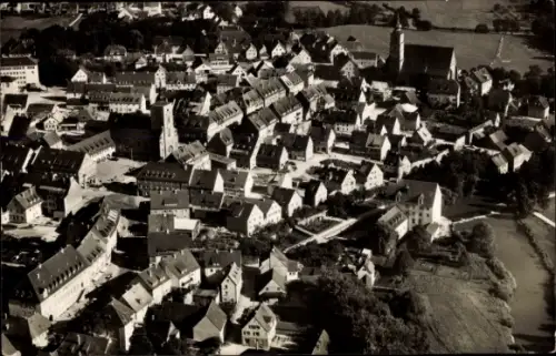 Ak Crailsheim in Württemberg, Panorama