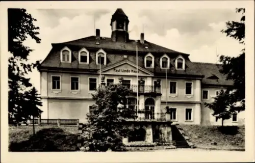 Ak Berggießhübel in Sachsen, Paul Linde Haus,  Kneippkurort