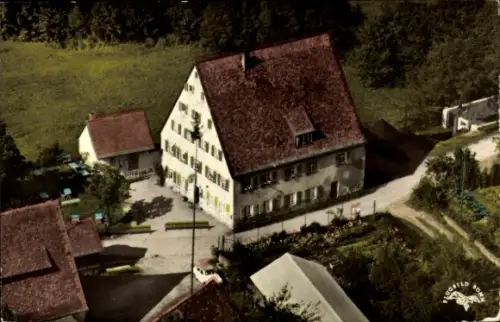 Ak Leuzenberg Reichenschwand Mittelfranken, Gasthaus und Pension Leonhard Engelhard