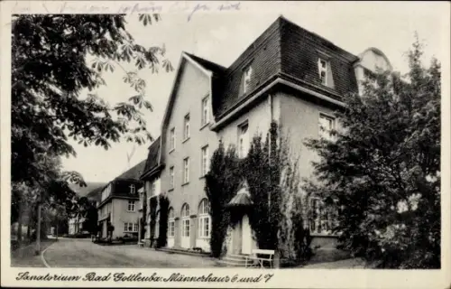 Ak Bad Gottleuba in Sachsen, Sanatorium der SVA Sachsen, Männerhaus 6 und 7