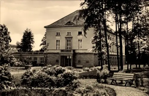 Ak Bad Berka in Thüringen, Heilanstalten, Kulturhaus