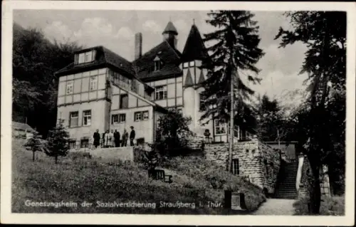 Ak Straußberg Thüringen, Genesungsheim d S Versicherung