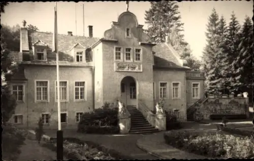 Ak Königstein an der Elbe Sächsische Schweiz, Ferienheim Ernst König