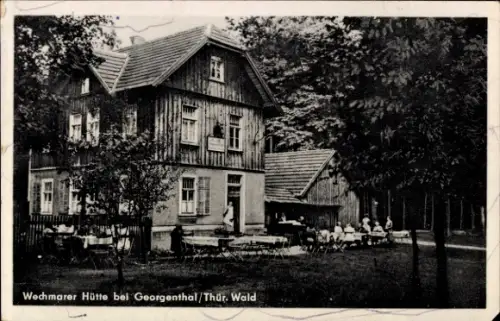 Ak Georgenthal in Thüringen, Wechmarer Hütte