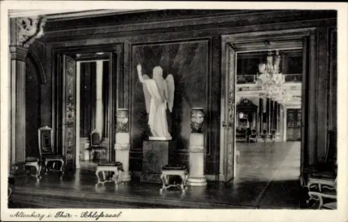 Ak Altenburg in Thüringen, Schloßsaal