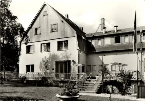 Ak Pobershau Marienberg im Erzgebirge, Ferienheim Haus Katzenstein