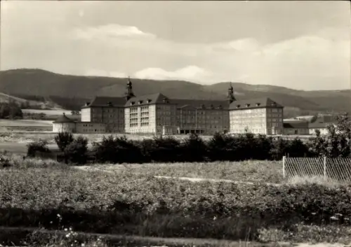 Ak Saalfeld an der Saale Thüringen, Agricola Krankenhaus
