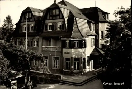 Ak Jonsdorf in der Oberlausitz Sachsen, HOG Kurhaus