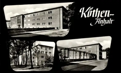 Ak Köthen in Anhalt, Wohnheime der Ingenieurschule Chemie