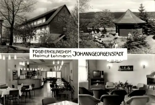 Ak Johanngeorgenstadt im Erzgebirge, FDGB-Erholungsheim Helmut Lehmann, Johanngeorgenstadt