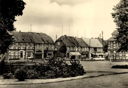 Ak Arendsee in der Altmark, Rathausvorplatz