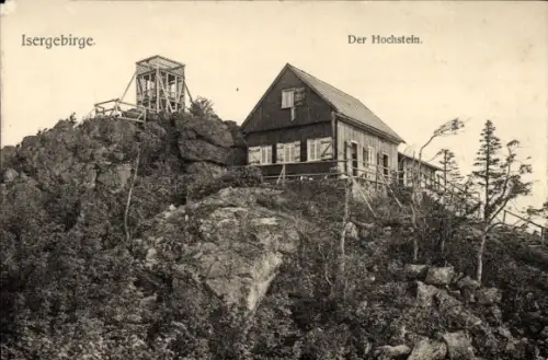 Ak Riesengebirge Schlesien, Hochstein, Isergebirge