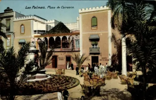 Ak Las Palmas de Gran Canaria, Islas Canarias, Plaza de Cairasco