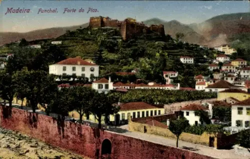 Ak Insel Madeira Portugal, Funchal, Forte do Pico
