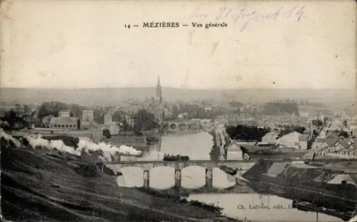 Ak Mezieres Eure, Gesamtansicht