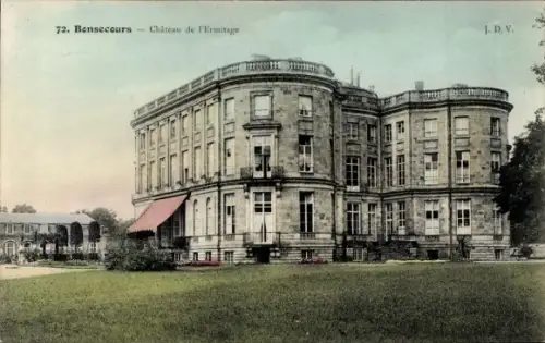 Ak Bonsecours Seine Maritime,  Château de l'Ermitage