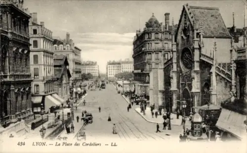 CPA Lyon Rhône, Place des Cordeliers