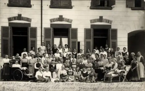 Foto Ak Rheinfelden Kanton Aargau Schweiz, Gruppenbild