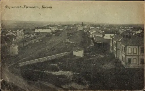Ak Ferizaj Kosovo, Gesamtansicht