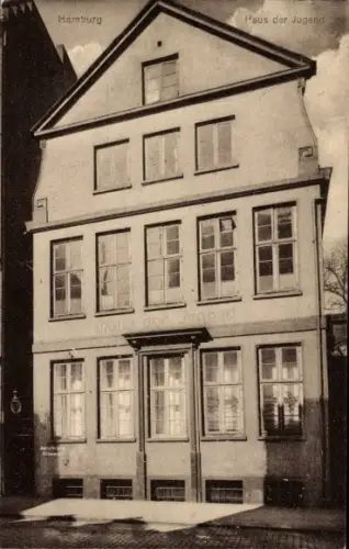 Ak Hamburg Mitte Neustadt, Böhmkenstraße 15, Haus der Jugend