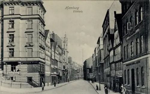 Ak Hamburg Mitte Neustadt, Eichholz vom Schaarmark