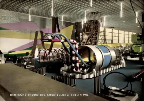Ak Berlin, Deutsche Industrie-Ausstellung 1954