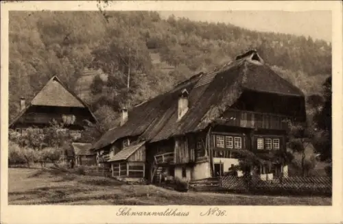 Ak Schwarzwald, Schwarzwaldhaus