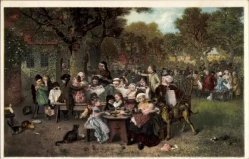 Künstler Ak Knaus, L., Kinderfest