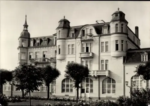 Ak Ostseebad Zinnowitz auf Usedom,  IG-Wisous-Ferienheim „Glück auf“