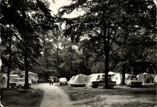 Ak Stubbenfelde Loddin auf Usedom, Zeltplatz Kölpinsee-Stubbenfelde, Loddin (Kr. Wolgast), Zelte,