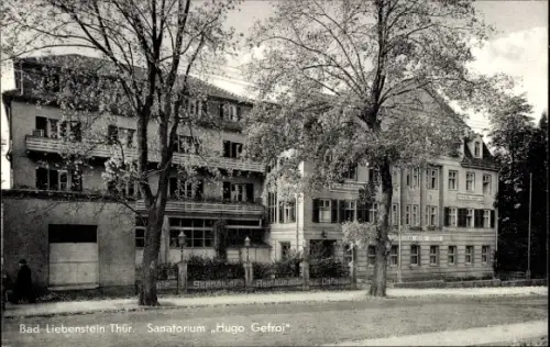 Ak Bad Liebenstein im Thüringer Wald, Sanatorium Hugo Gefroi